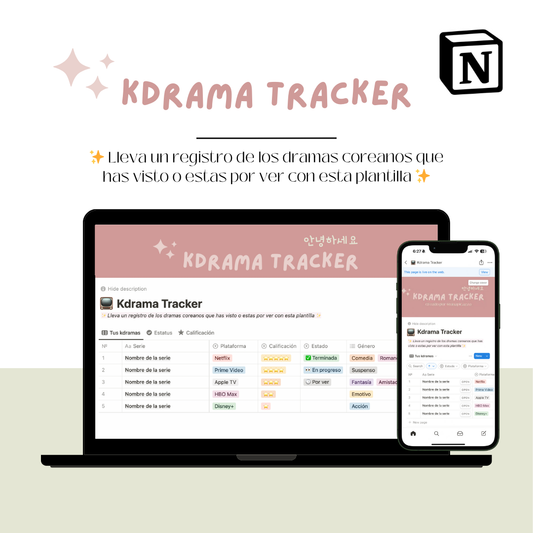 Plantilla de Kdramas